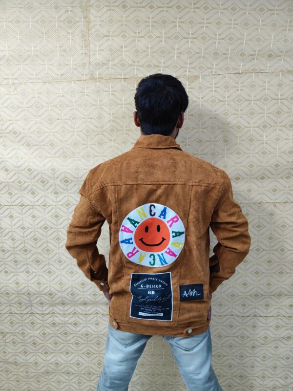 Corduroy Patch Jacket - Image 4