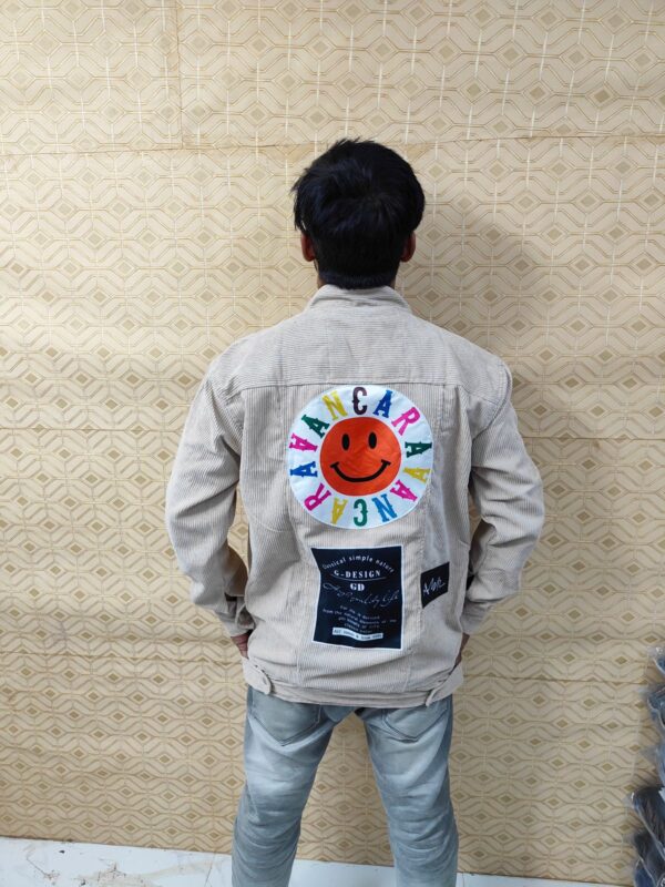 Corduroy Patch Jacket - Image 7