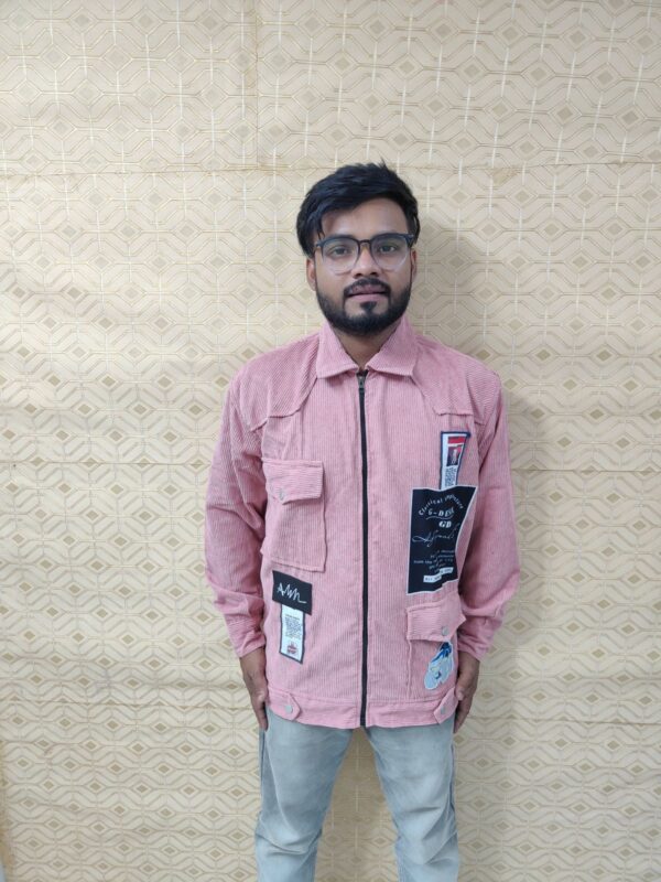 Corduroy Patch Jacket - Image 10