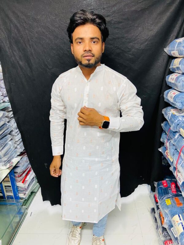 Paper Cotton Kurta - Image 4