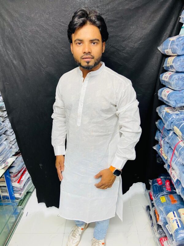 Paper Cotton Kurta - Image 5