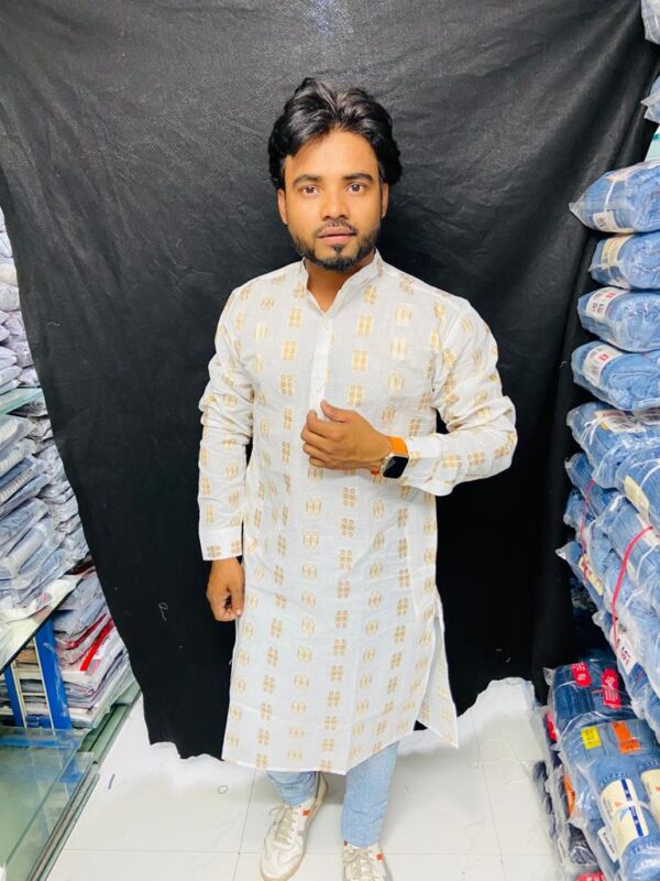 Paper Cotton Kurta - Image 7