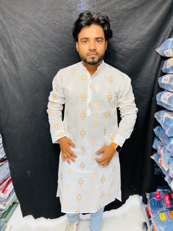 Paper Cotton Kurta - Image 9